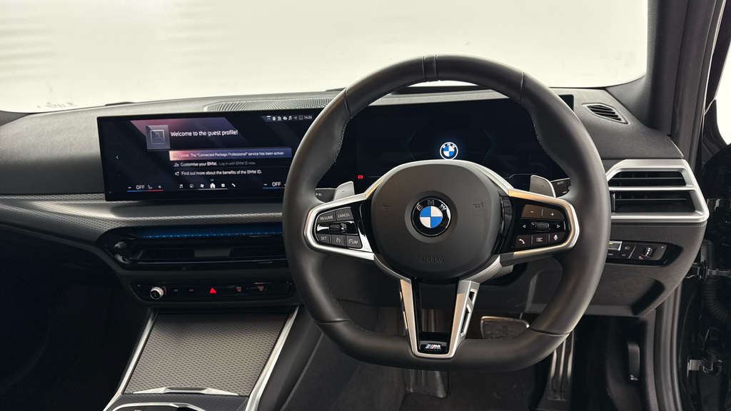 BMW 3 Series 320I M Sport Touring YE25ULB Black #5