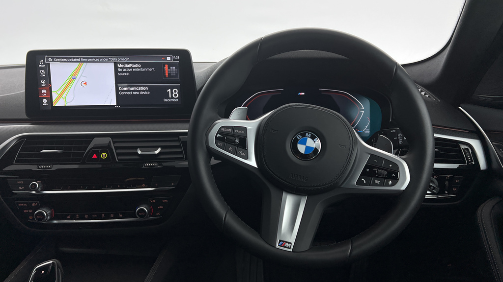 BMW 5 Series 520D M Sport Touring Grey #5