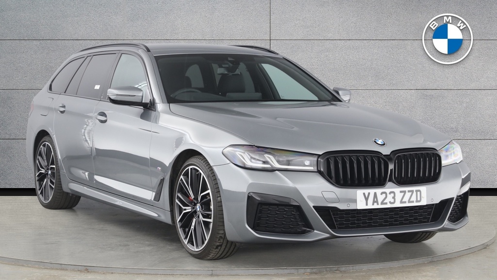 BMW 5 Series 520D M Sport Touring Grey