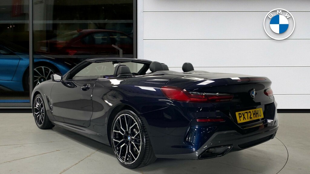 BMW 8 Series 840I M Sport Convertible Black #2