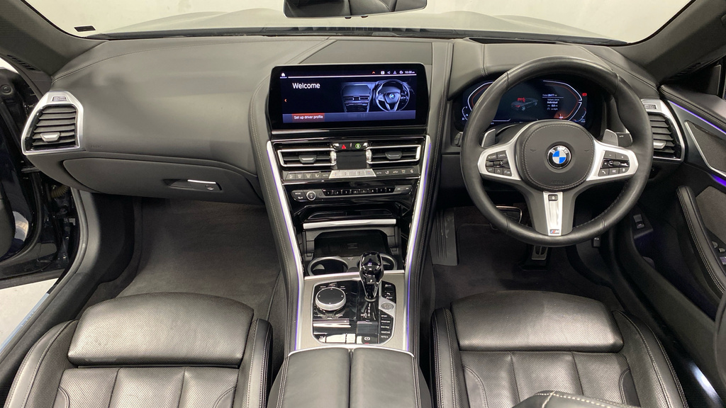 BMW 8 Series 840I M Sport Convertible Black #4