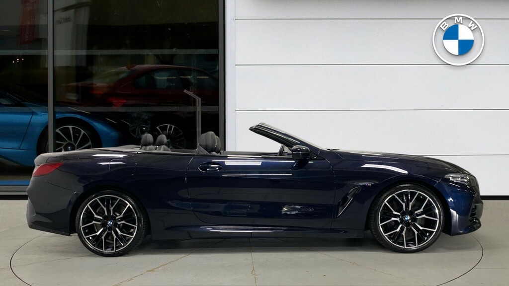 BMW 8 Series 840I M Sport Convertible Black #3
