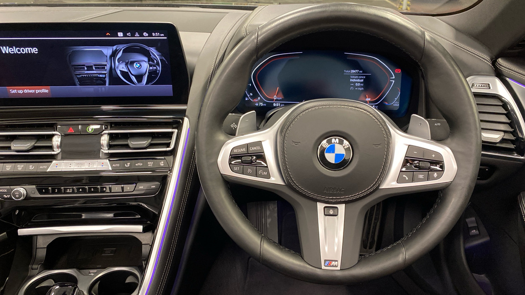 BMW 8 Series 840I M Sport Convertible Black #5