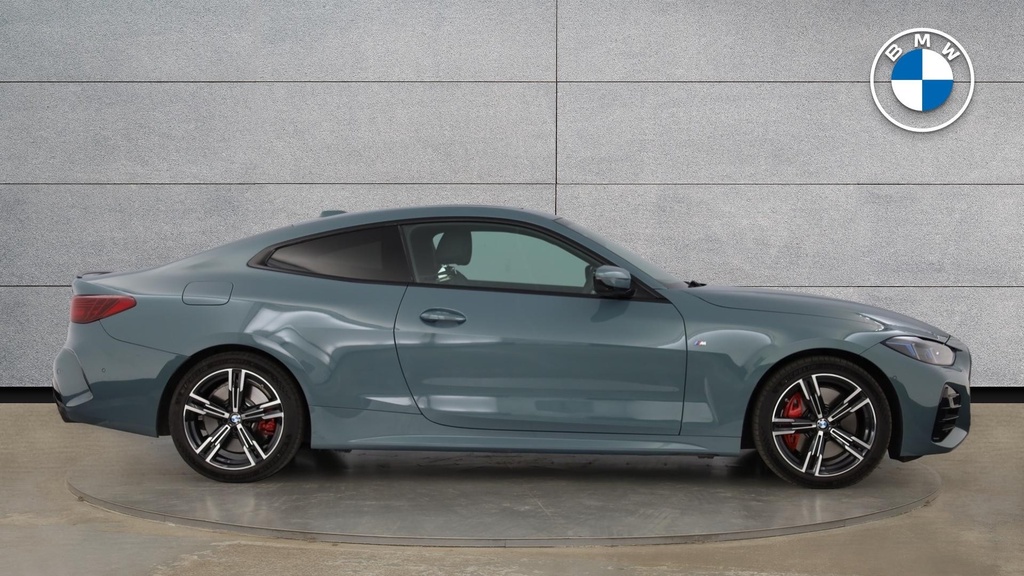 BMW 4 Series Gran Coupe 420I M Sport Coupe YC75GRU Green #3
