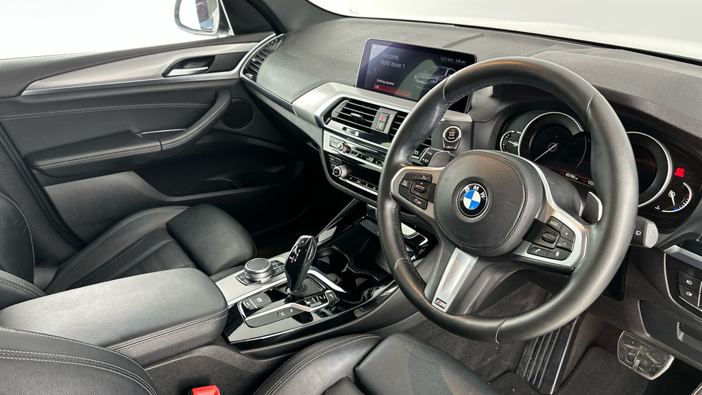 BMW X3 X3 Xdrive20d M Sport YH69HHC White #6