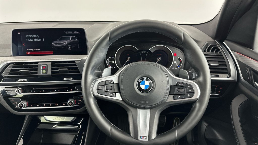 BMW X3 X3 Xdrive20d M Sport YH69HHC White #5