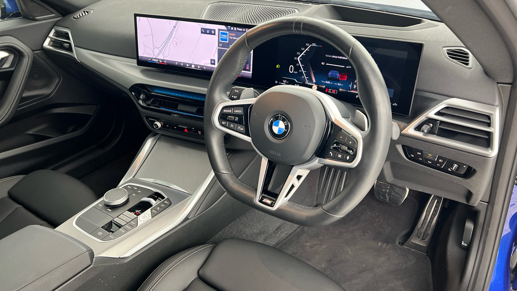 BMW 2 Series Gran Coupe 230I M Sport Coupe YK74NJR Blue #6