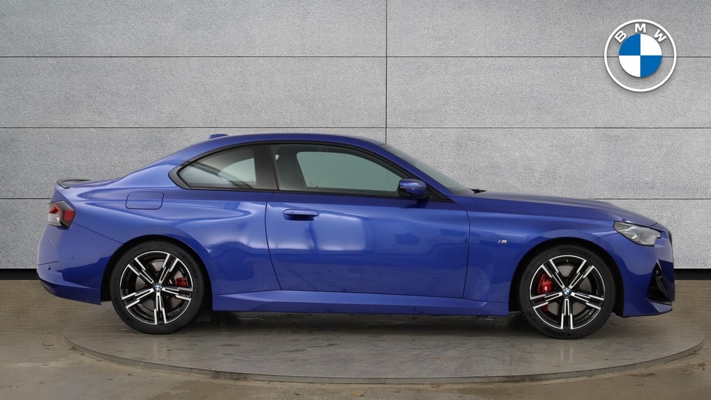 BMW 2 Series Gran Coupe 230I M Sport Coupe YK74NJR Blue #3