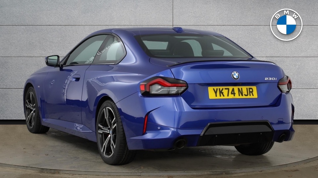BMW 2 Series Gran Coupe 230I M Sport Coupe YK74NJR Blue #2