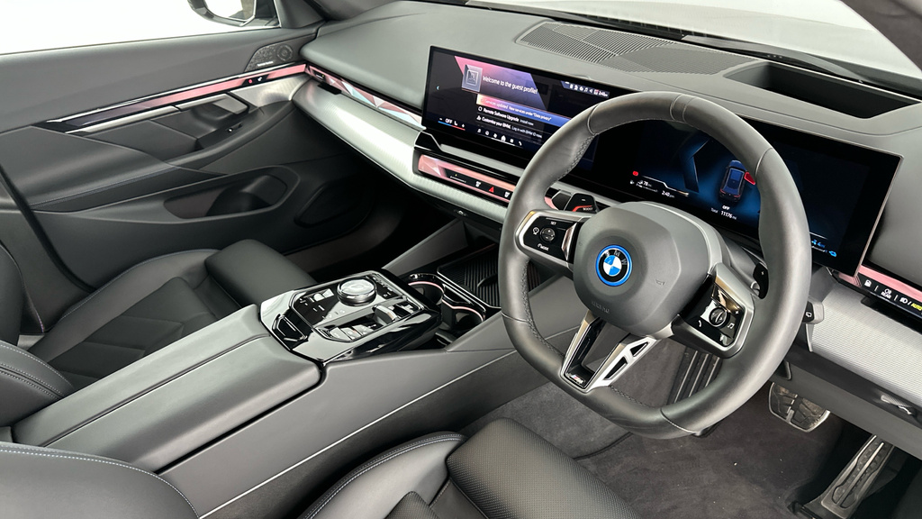 BMW 5 Series 530E M Sport Pro Touring YB74BXD Black #6