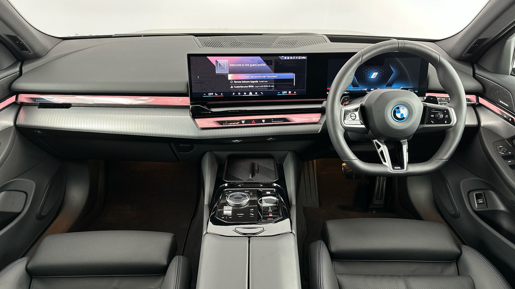 BMW 5 Series 530E M Sport Pro Touring YB74BXD Black #4