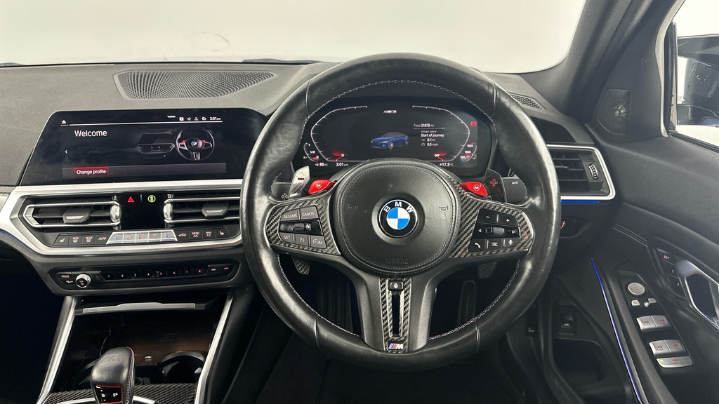 BMW M3 M3 Competition Saloon YD21BCA Blue #5