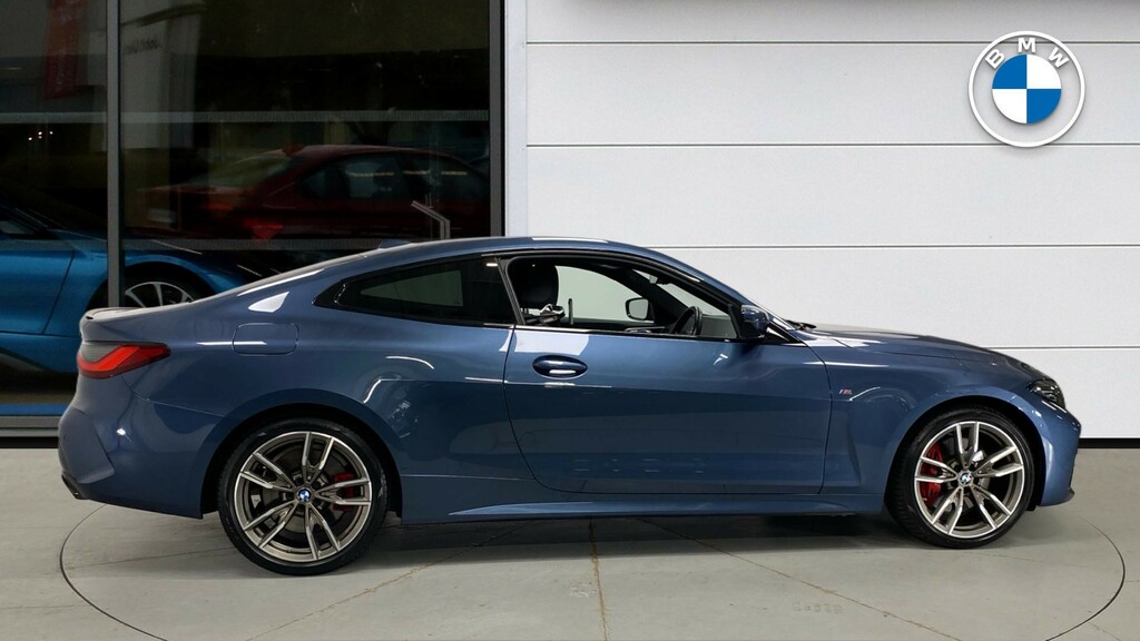 BMW 4 Series Gran Coupe M440i Xdrive Coupe Blue #3