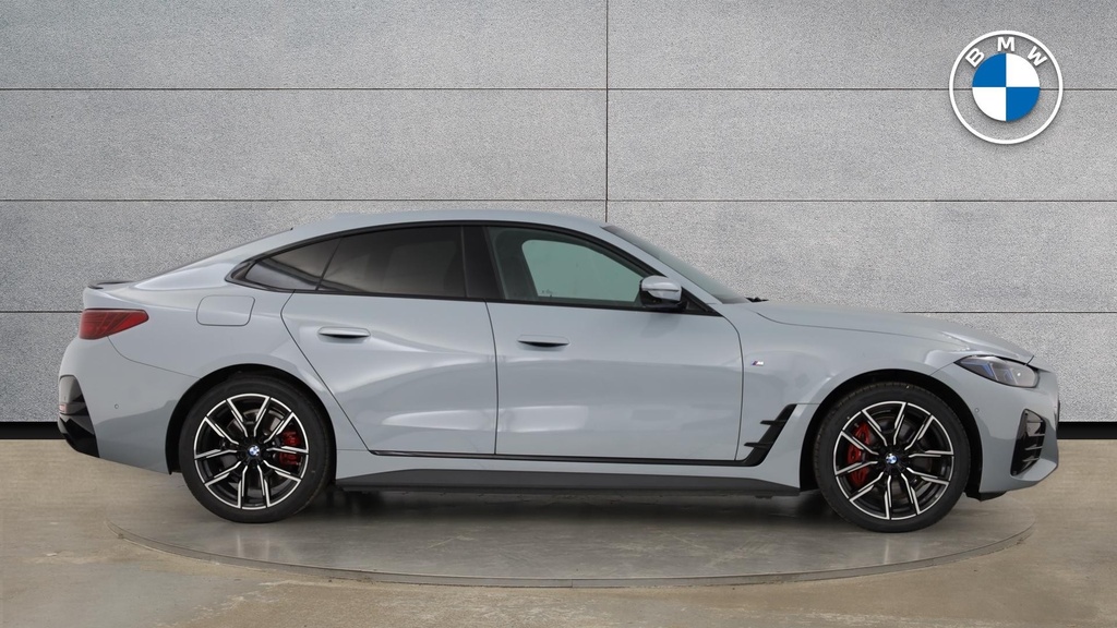 BMW i4 I4 Edrive40 M Sport YK74MLR Grey #3