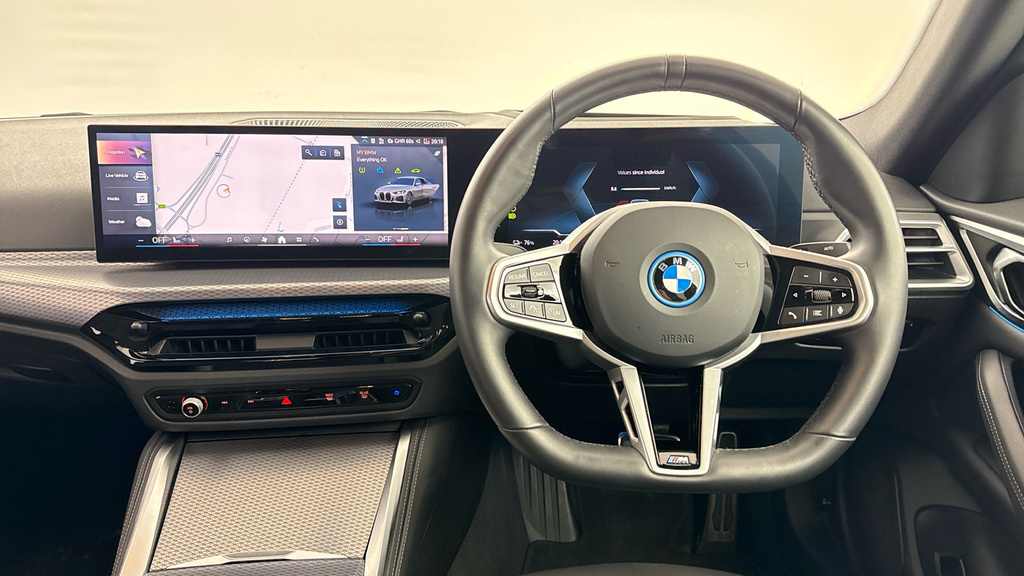 BMW i4 I4 Edrive40 M Sport YK74MLR Grey #5