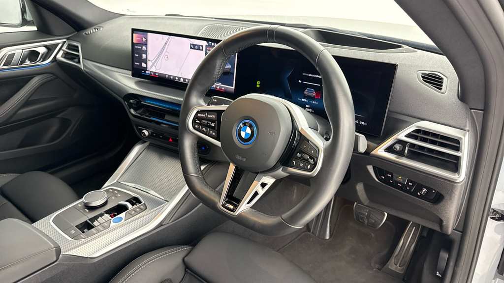 BMW i4 I4 Edrive40 M Sport YK74MLR Grey #6