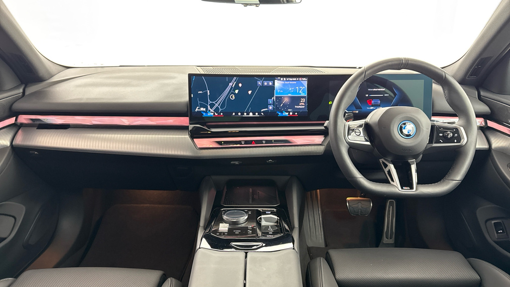 BMW i5 I5 Edrive40 M Sport Saloon YH75CTZ Blue #4