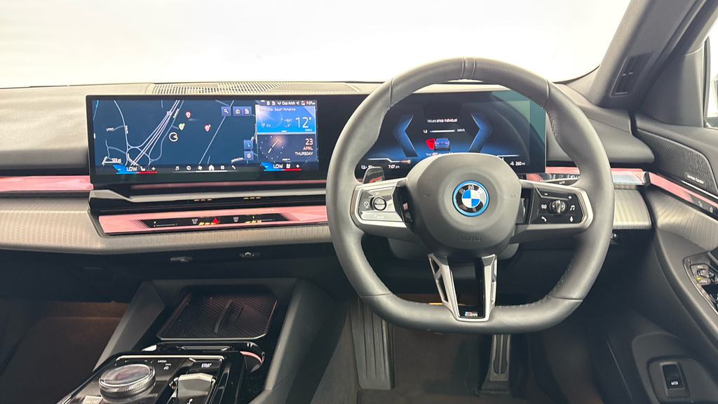 BMW i5 I5 Edrive40 M Sport Saloon YH75CTZ Blue #5