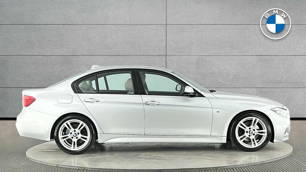 BMW 3 Series 330D M Sport Saloon Silver #3