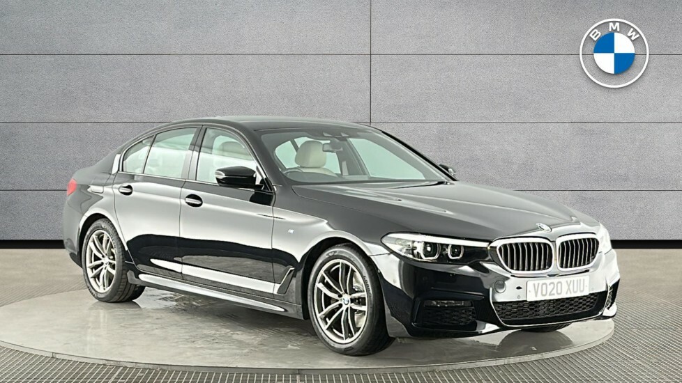 BMW 5 Series 520D M Sport Saloon Black