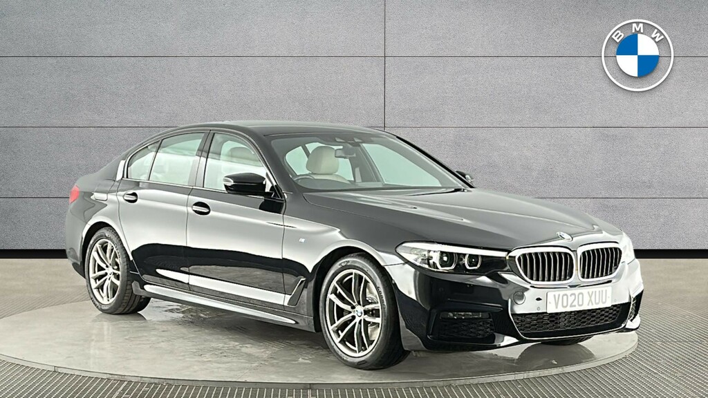 BMW 5 Series 520D M Sport Saloon Black