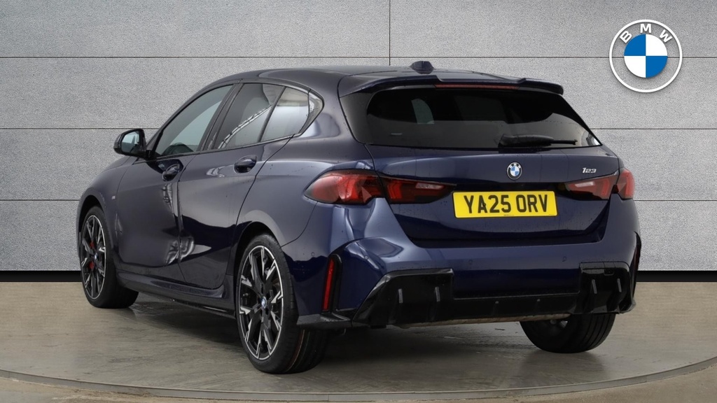 BMW 1 Series 123 Xdrive M Sport YA25ORV Blue #2