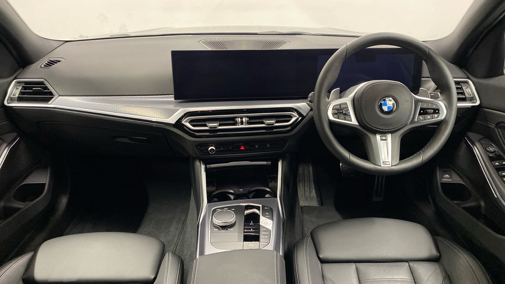 BMW 3 Series 320I M Sport Saloon Black #4