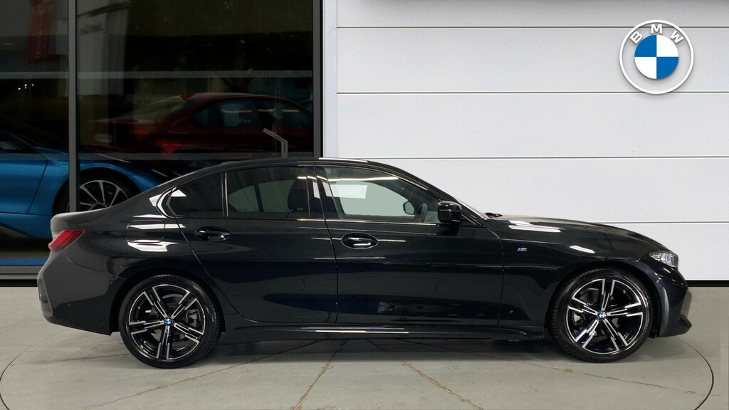 BMW 3 Series 320I M Sport Saloon Black #3