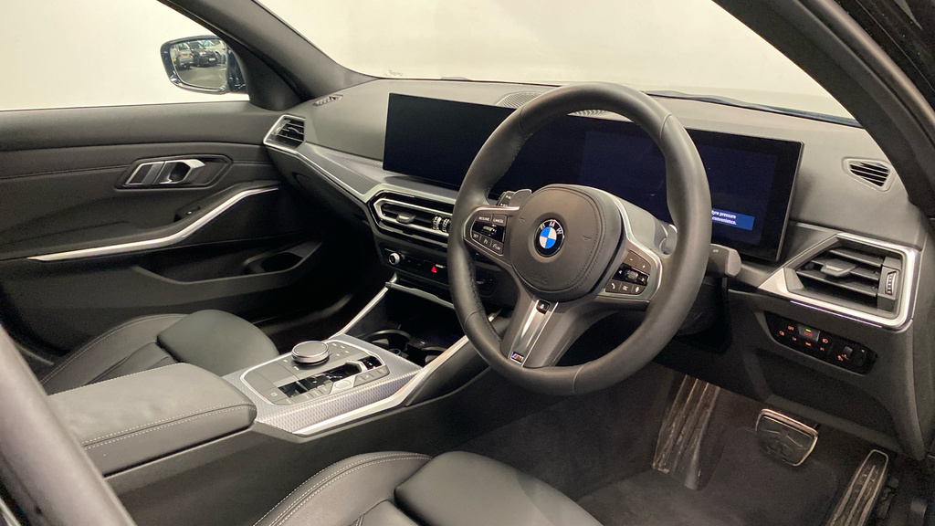 BMW 3 Series 320I M Sport Saloon Black #6