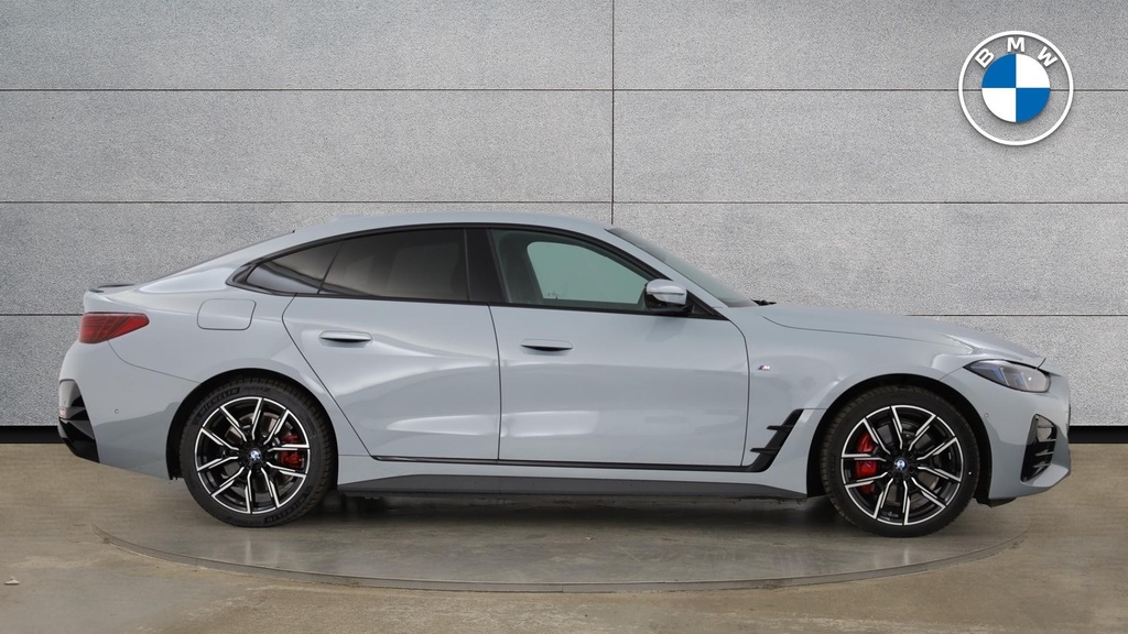 BMW i4 I4 Edrive40 M Sport YA25UKH Grey #3