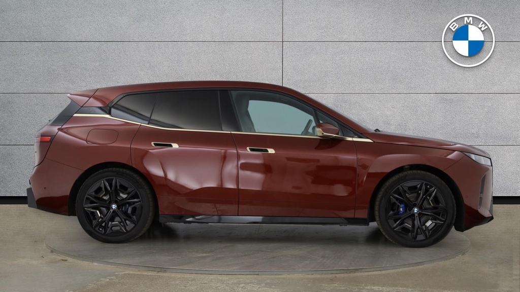 BMW iX Ix Xdrive60 M Sport YF25ZMV Red #3