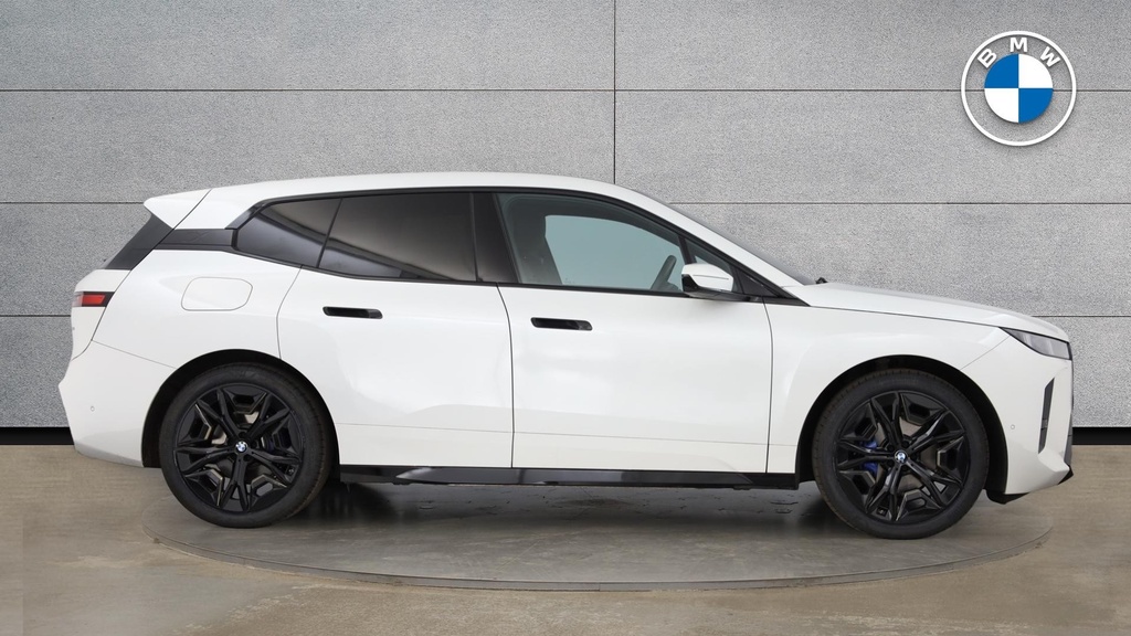 BMW iX Ix Xdrive60 M Sport YA25MXP White #3