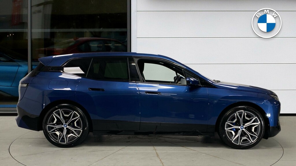 BMW iX Ix Xdrive50 M Sport Blue #3