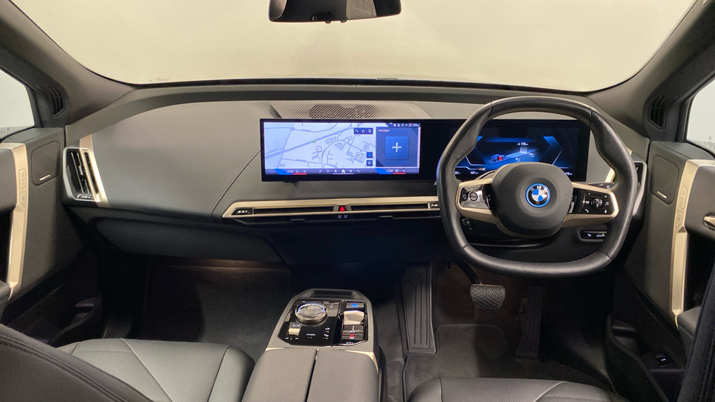 BMW iX Ix Xdrive50 M Sport Blue #4