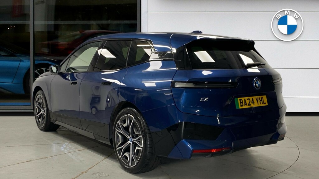 BMW iX Ix Xdrive50 M Sport Blue #2
