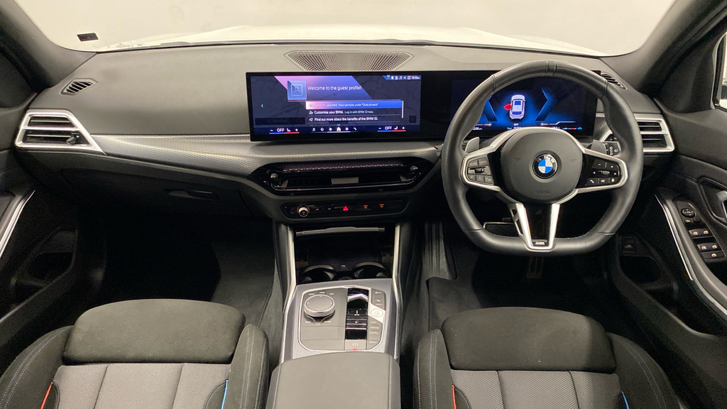 BMW 3 Series 320I M Sport Touring YH25EHM White #4