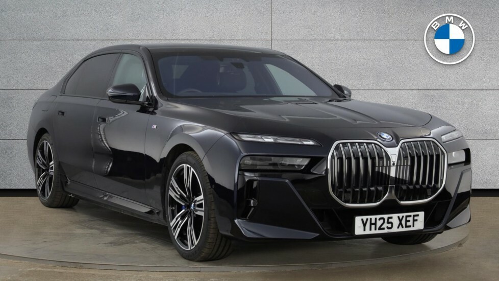 BMW 7 Series 750E Xdrive M Sport Black