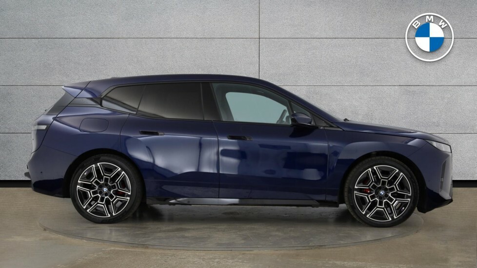 BMW iX Ix Xdrive45 M Sport Blue #3