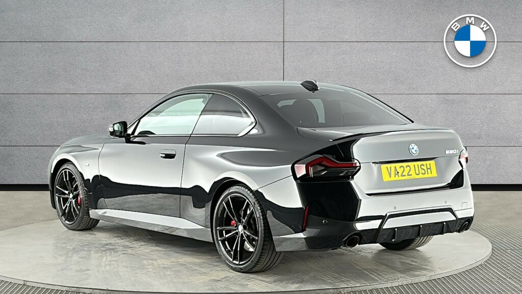 BMW 2 Series Gran Coupe 220I M Sport Coupe VA22USH Black #2