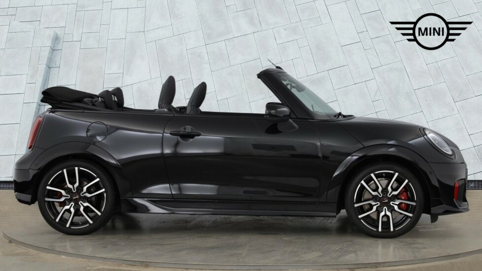 Mini Convertible John Cooper Works Convertible Black #3