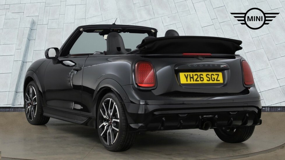 Mini Convertible John Cooper Works Convertible Black #2