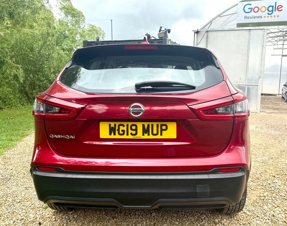 Nissan Qashqai 1.5 Dci Acenta Premium Suv Euro WG19MUP Red #6