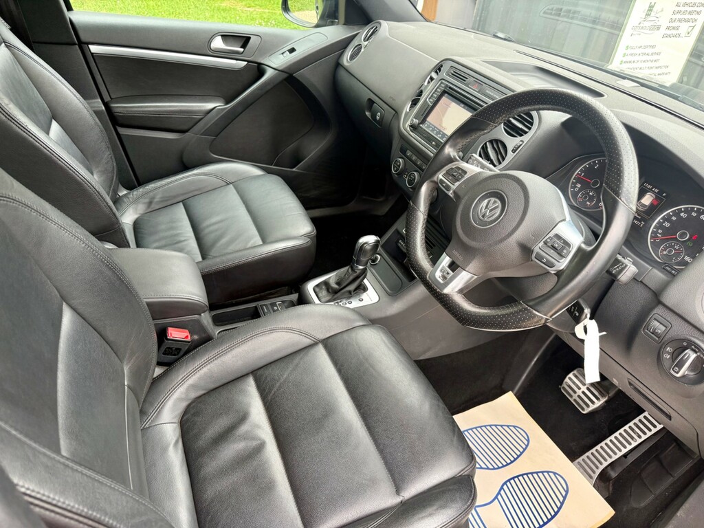 Volkswagen Tiguan 2.0 Tdi Bluemotion Tech R-line Edition Suv Die VN65OSV Blue #3