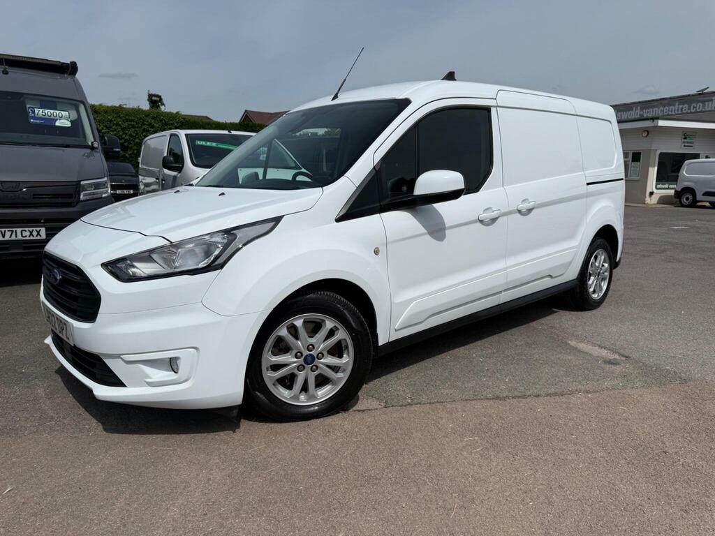 Ford Transit Connect 1.5 250 Ecoblue Limited L2 Euro 6 Ss White