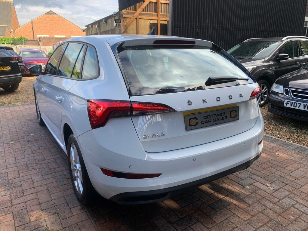 Skoda Scala Hatchback Blue #7
