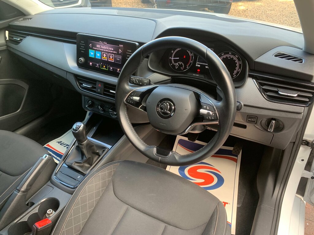 Skoda Scala Hatchback Blue #10
