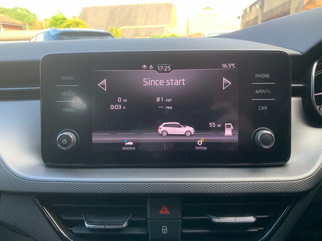 Skoda Scala Hatchback Blue #15