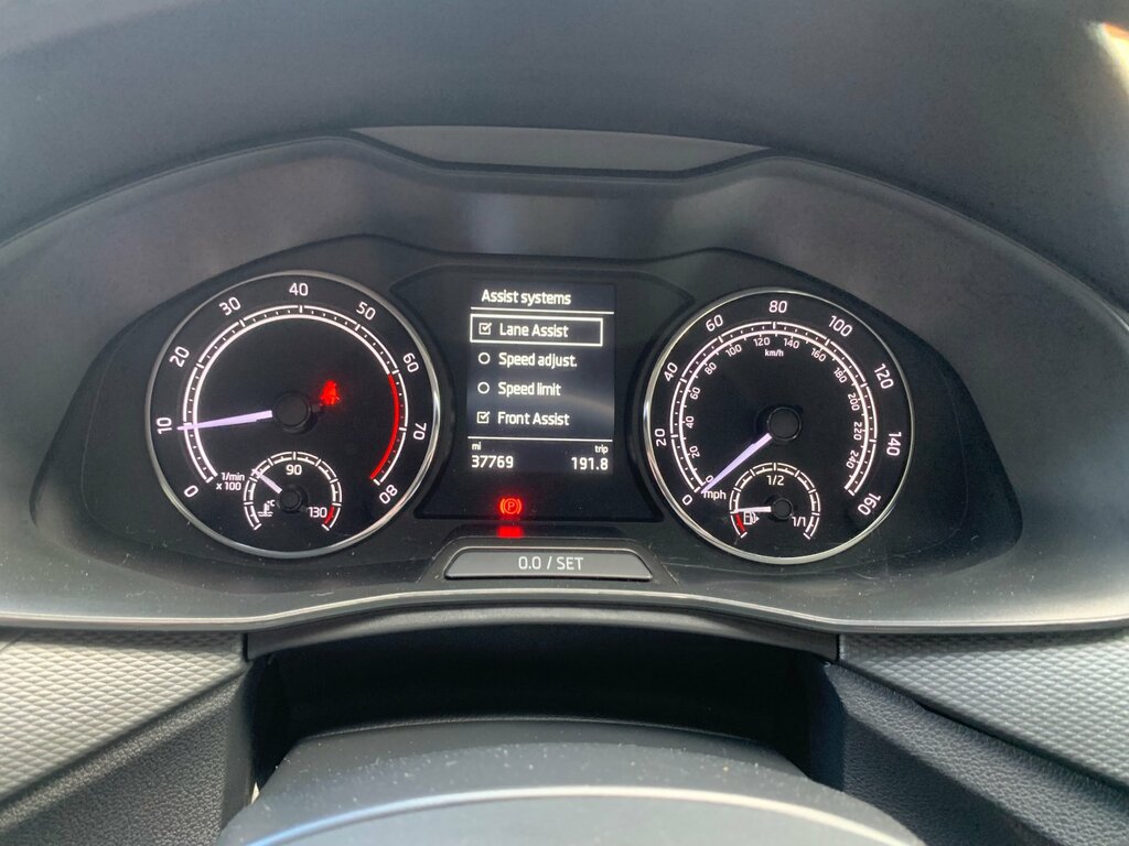 Skoda Scala Hatchback Blue #11