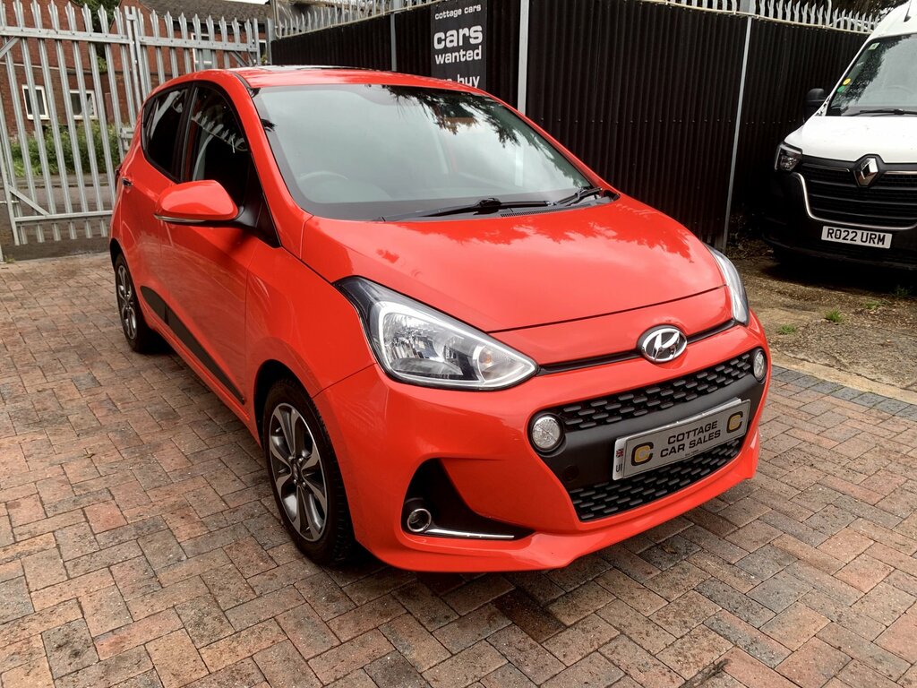 Hyundai I10 1.2 Premium Se Hatchback Euro 6 Red