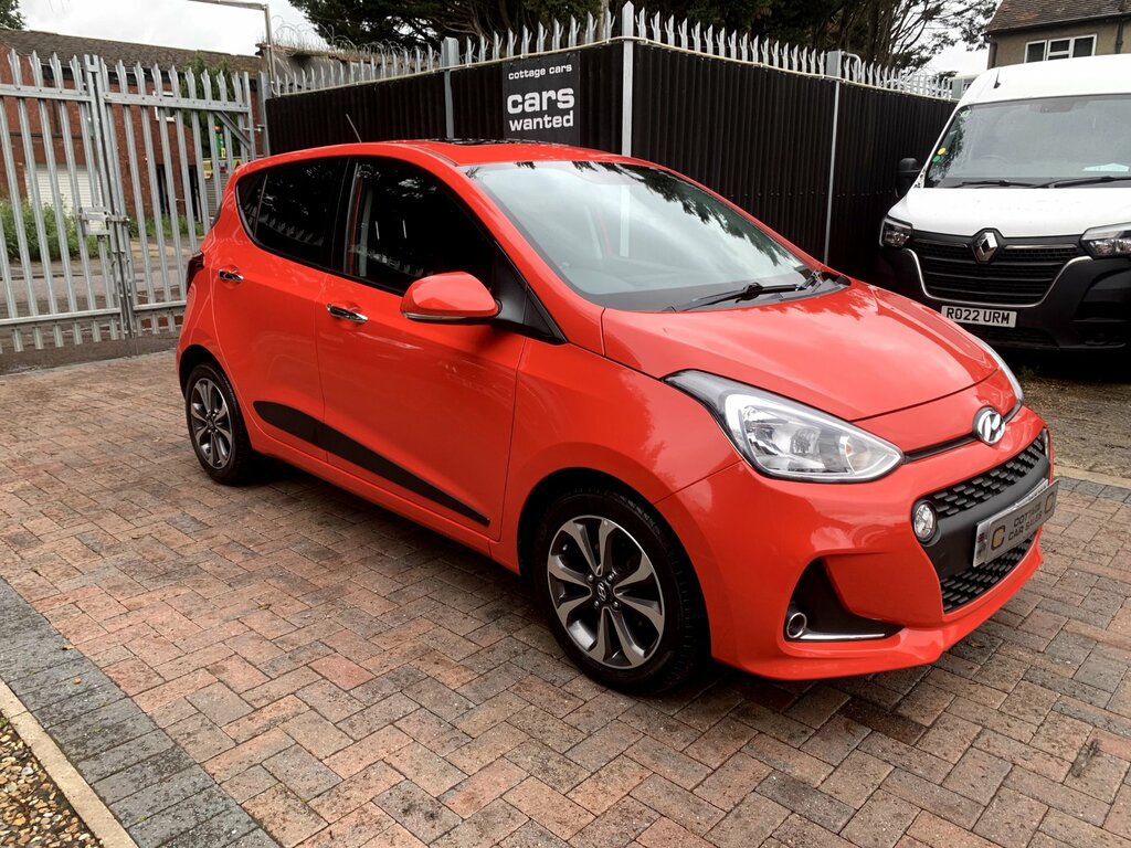 Hyundai I10 1.2 Premium Se Hatchback Euro 6 Red #2